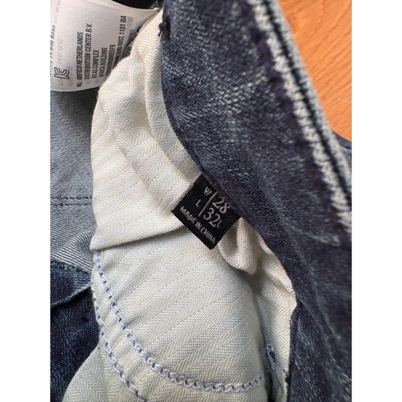 Abercrombie &‎ Fitch Super Skinny Distressed Dark Wash Jeans - Picture 7 of 7